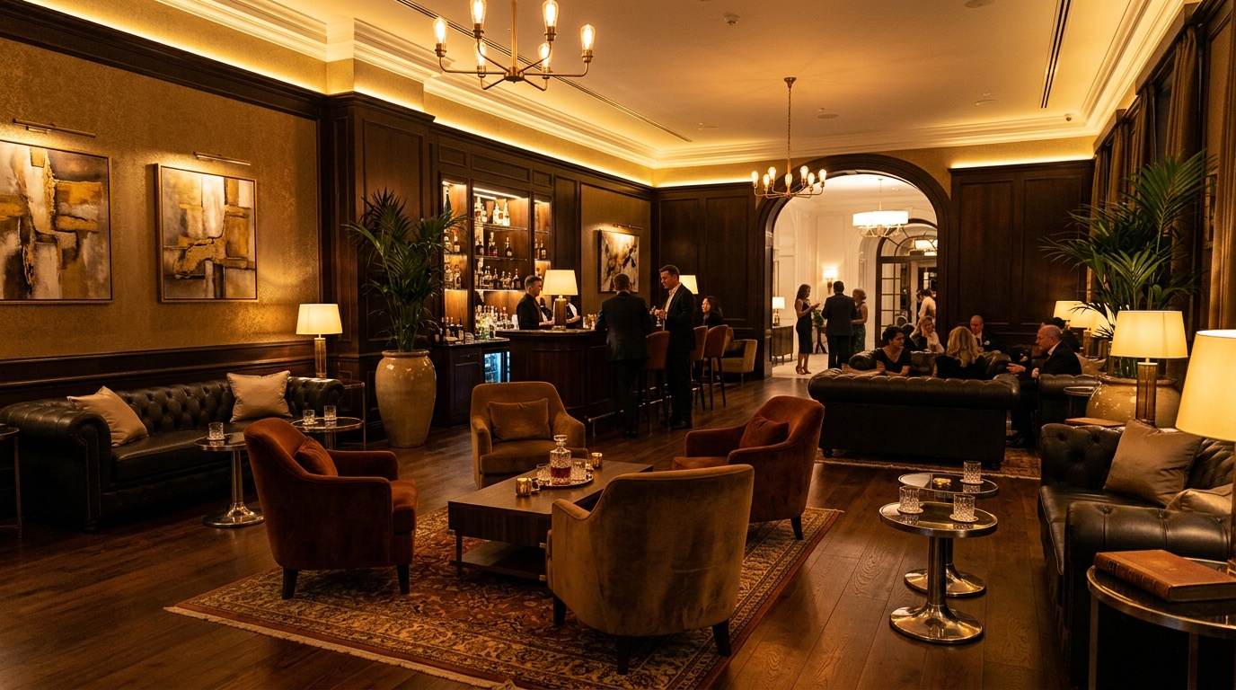 Główna sala loungu kasyno